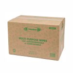 Biodegradable Compostable Multi Purpose Green Wipe 30cm x 45cm
